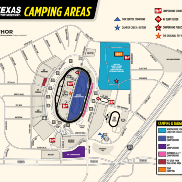 Texas Motor Speedway Camping Areas